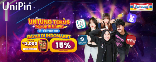 Untung Terus Top Up Game di UniPin, Bonus 15% + Tebus Murah Kobe Mie Instant Boncabe Rp2,000